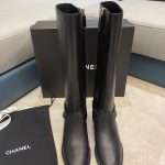 CHANEL HIGH BOOTS BLACK G39930