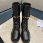 CHANEL BOOTS BLACK G40134
