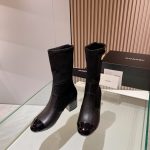 CHANEL BOOTS BLACK G39736