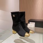 CHANEL BOOTS BLACK G39736