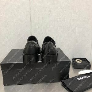 CHANEL LOAFERS BLACK G39697 - Image 4