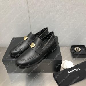 CHANEL LOAFERS BLACK G39697 - Image 5