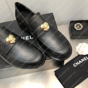 CHANEL LOAFERS BLACK G39697 - Image 7