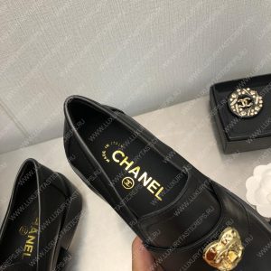 CHANEL LOAFERS BLACK G39697 - Image 8