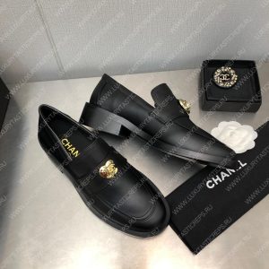 CHANEL LOAFERS BLACK G39697 - Image 9