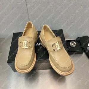 CHANEL LOAFERS NUDE G39000 - Image 6