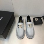CHANEL LOAFERS GREY G39000