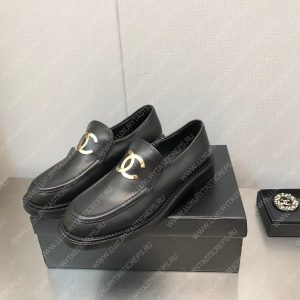 CHANEL LOAFERS BLACK G39000 - Image 5