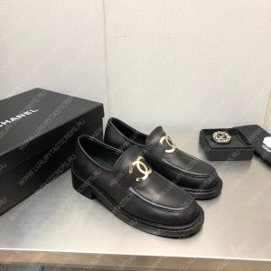 CHANEL LOAFERS BLACK G39000 - Image 7