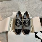 CHANEL LOAFERS GREY G39000