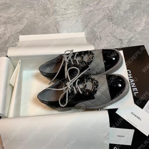 CHANEL LOAFERS GREY G39000 - Image 9