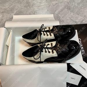 CHANEL LOAFERS BLACK G39000 - Image 3