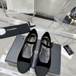CHANEL BALLERINAS BLACK G02819