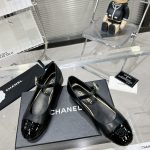 CHANEL BALLERINAS BLACK G02819