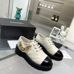 CHANEL LOAFERS WHITE G39697