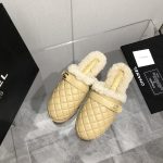 CHANEL MULES YELLOW G38271