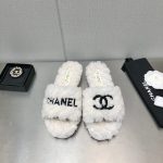 CHANEL MULES WHITE G39059