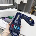 CHANEL MULES BLUE G38933