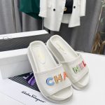 CHANEL MULES WHITE G38933