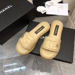 CHANEL MULES YELLOW G39778