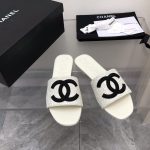 CHANEL MULES WHITE G39778