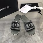 CHANEL MULES GREY G39778