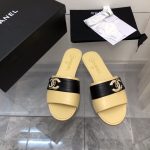 CHANEL MULES YELLOW G39954