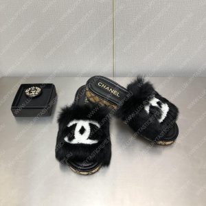 CHANEL MULES BLACK G39357 - Image 6
