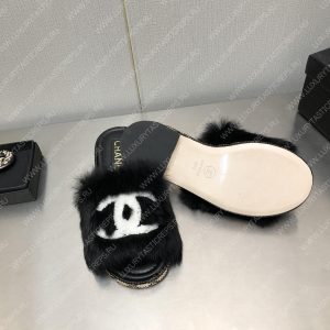 CHANEL MULES BLACK G39357 - Image 8