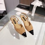 CHANEL SLINGBACKS BLACK G39537