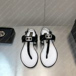 CHANEL SANDALS BLACK G39667