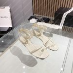 CHANEL SANDALS WHITE G39667