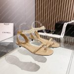 CHANEL SANDALS NUDE G39667