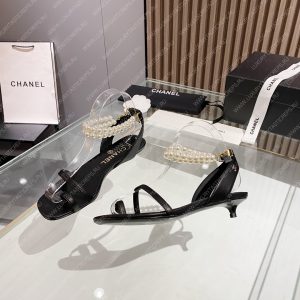 CHANEL SANDALS BLACK G39667 - Image 4