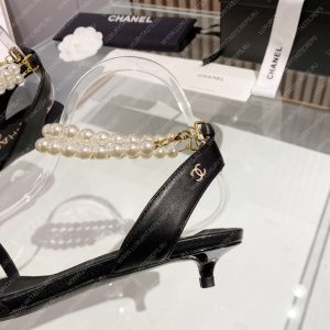 CHANEL SANDALS BLACK G39667 - Image 7