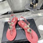 CHANEL SANDALS PINK G39674
