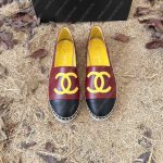 CHANEL ESPADRILLES MAROON G29762