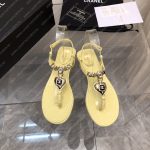 CHANEL SANDALS YELLOW G39674