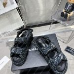 CHANEL SANDALS RED G35927