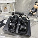 CHANEL SANDAL BLACK G35927