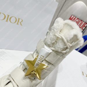 DIOR D-LEADER ANKLE BOOT WHITE KCI733CQC - Image 6