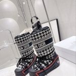 DIOR ALPS SNOW BOOT KCI685OSY BLACK/WHITE