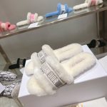 CHRISTIAN DIOR DWAY SLIDE WHITE KCQ551ESK