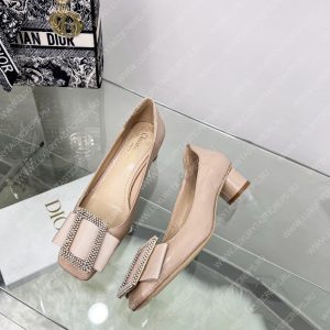 DIOR IDYLLE BALLET PUMP NUDE KDB756PGP - Image 3