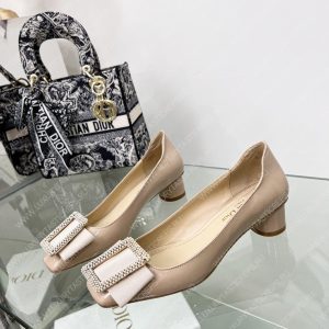 DIOR IDYLLE BALLET PUMP NUDE KDB756PGP - Image 6