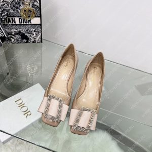 DIOR IDYLLE BALLET PUMP NUDE KDB756PGP - Image 7