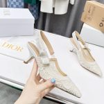 DIOR J'ADIOR SLINGBACK PUMP WHITE KDP944MCM