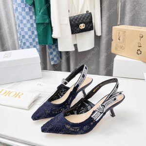 DIOR J'ADIOR SLINGBACK PUMP NAVY BLUE KDP944MCM - Image 9