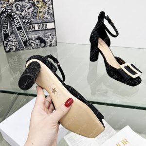 DIOR IDYLLE PUMP BLACK KCQ768CST - Image 9