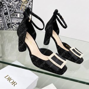 DIOR IDYLLE PUMP BLACK KCQ768CST - Image 4